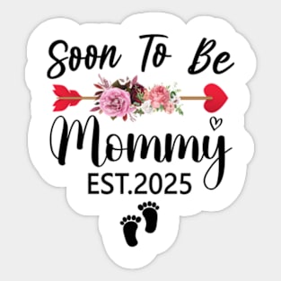 Soon to be mommy 2025 expecting baby mothers day Sticker